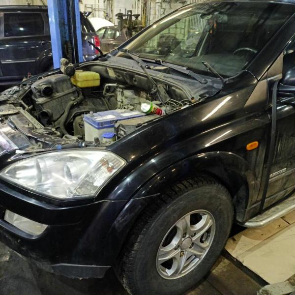 Zamena Dvigatelya Ssangyong Kyron 1