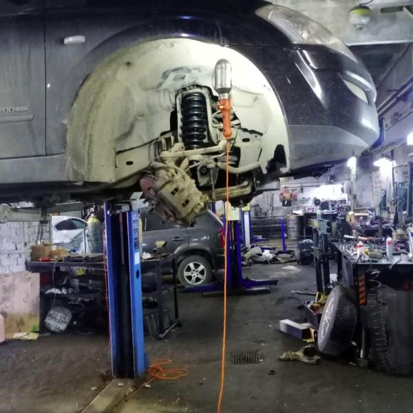 Замена пыльника шрус, нижнего рычага SsangYong Kyron